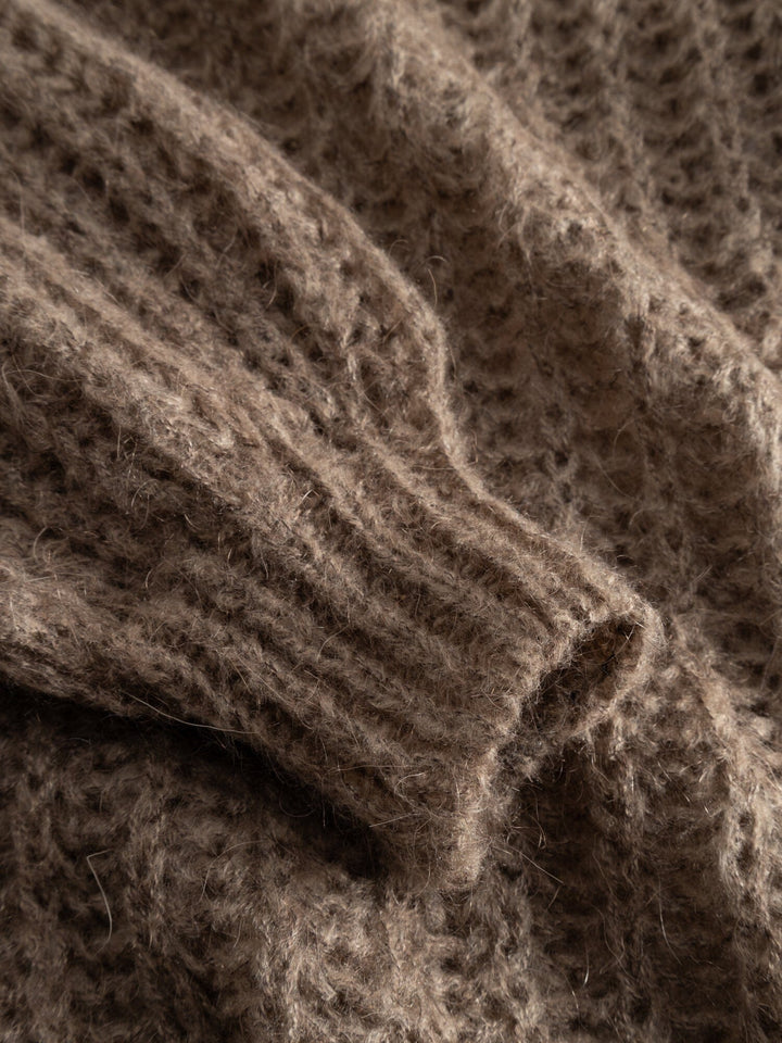 Noella - Joseph Cardigan Solid - 143 Brown Cardigans 