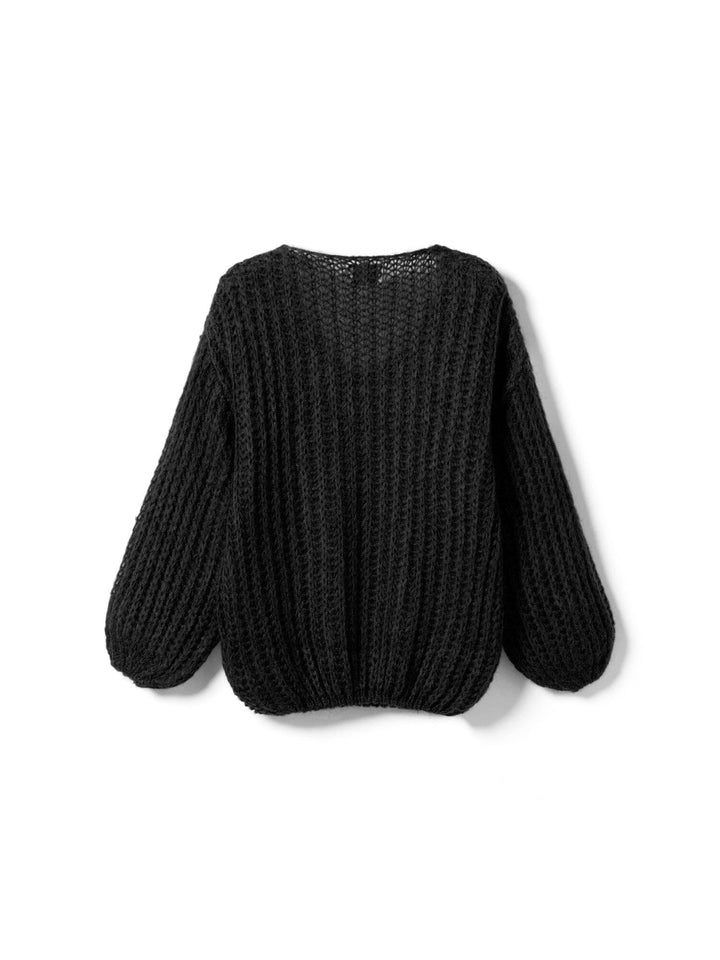 Noella - Joseph Knit Sweater - 004 Black Strikbluser 