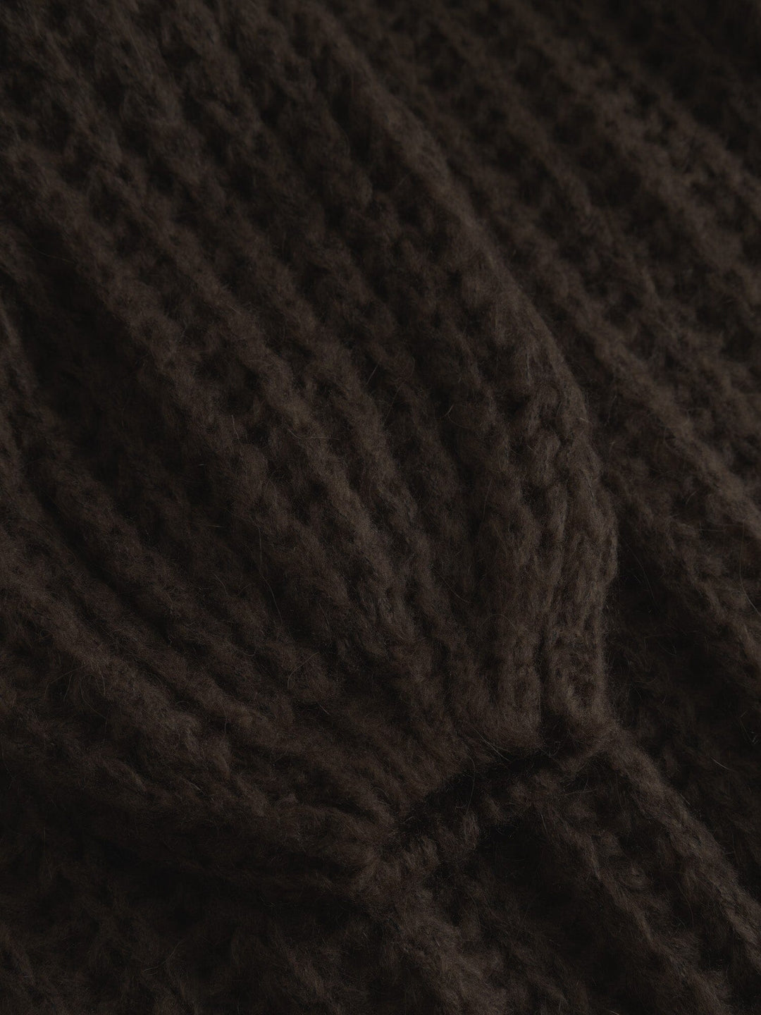 Noella - Joseph Knit Sweater 12265001 - 548 - Dark Brown Strikbluser 