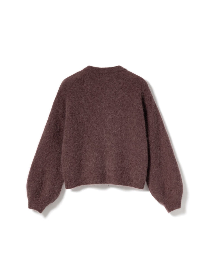 Noella - Kae Knit 12940085 - 1471 - Medium Brown Strikbluser 