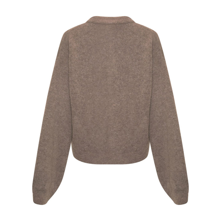 Noella - Kae Knit 12940085 - 173 - Coffee Strikbluser 