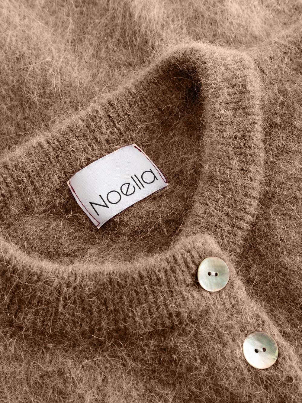 Noella - Kae Knit Cardigan 12940084 - 1290 - Timber Brown Cardigans 