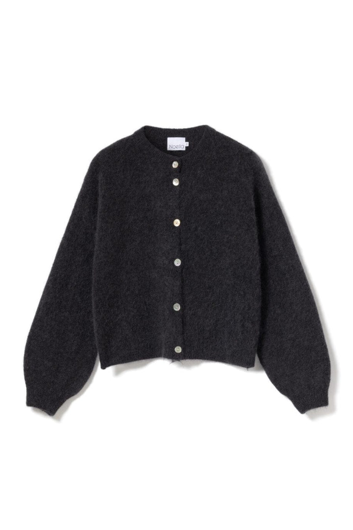 Noella - Kae Knit Cardigan 12940084 - 190 - Dark Grey
