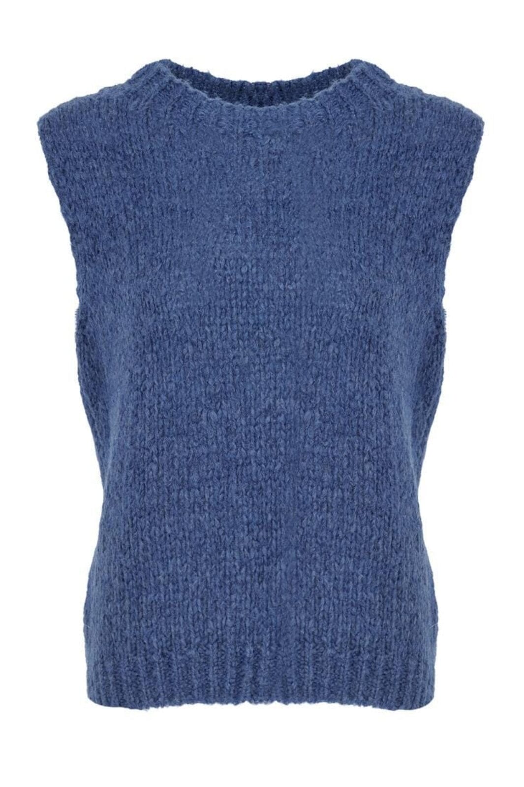 Noella - Kala Vest Wool - Denim Blue Veste 