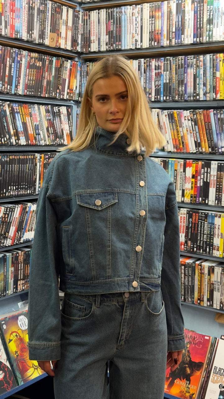 Noella - Kalifa Jacket - 1056 Vintage Blue Wash Jakker 