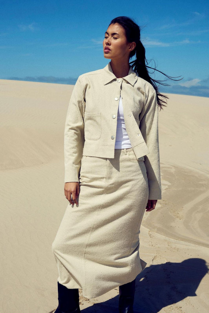 Noella - Kanoa Skirt - 1206 Oyster Nederdele 