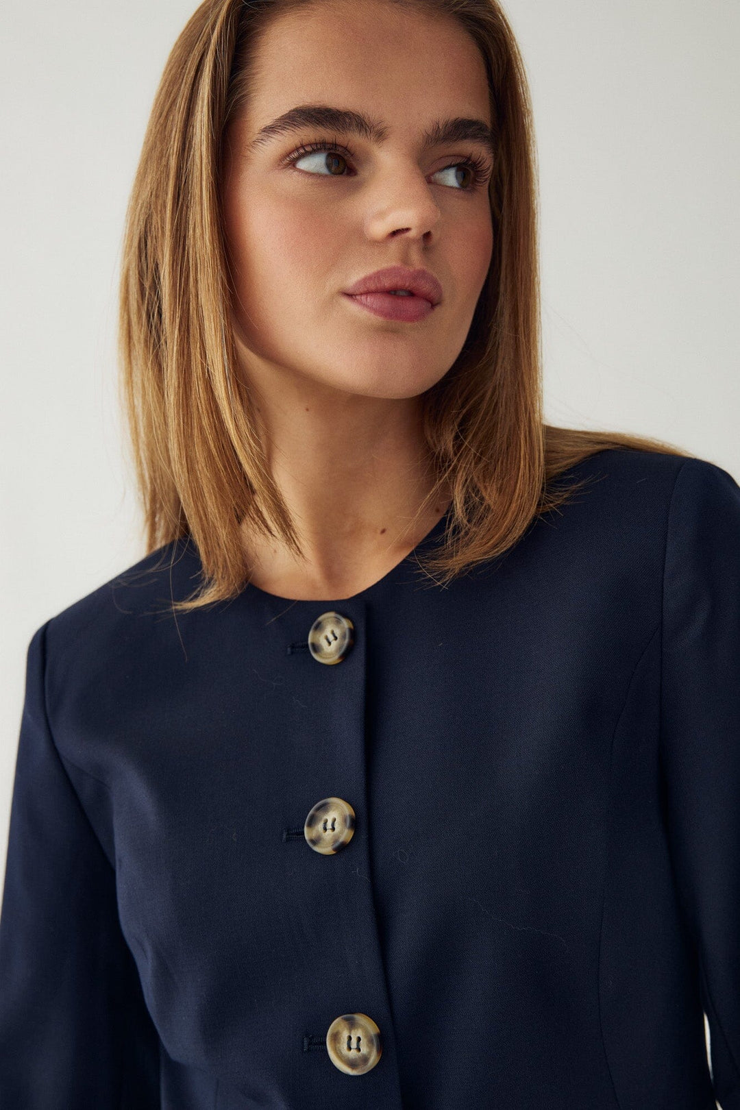 Noella - Kasaundra Blazer 12700029 - 007 - Navy Blazere 