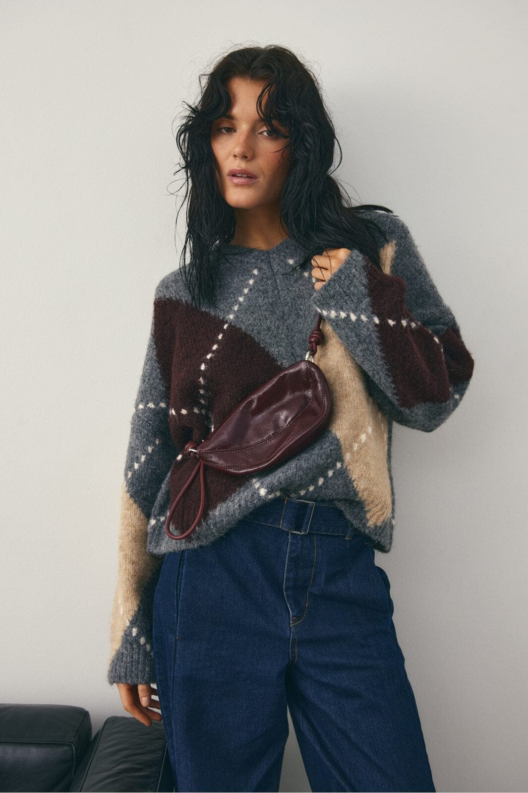 Noella - Lai Knit 14670001 - 003 - Medium Grey Mel.