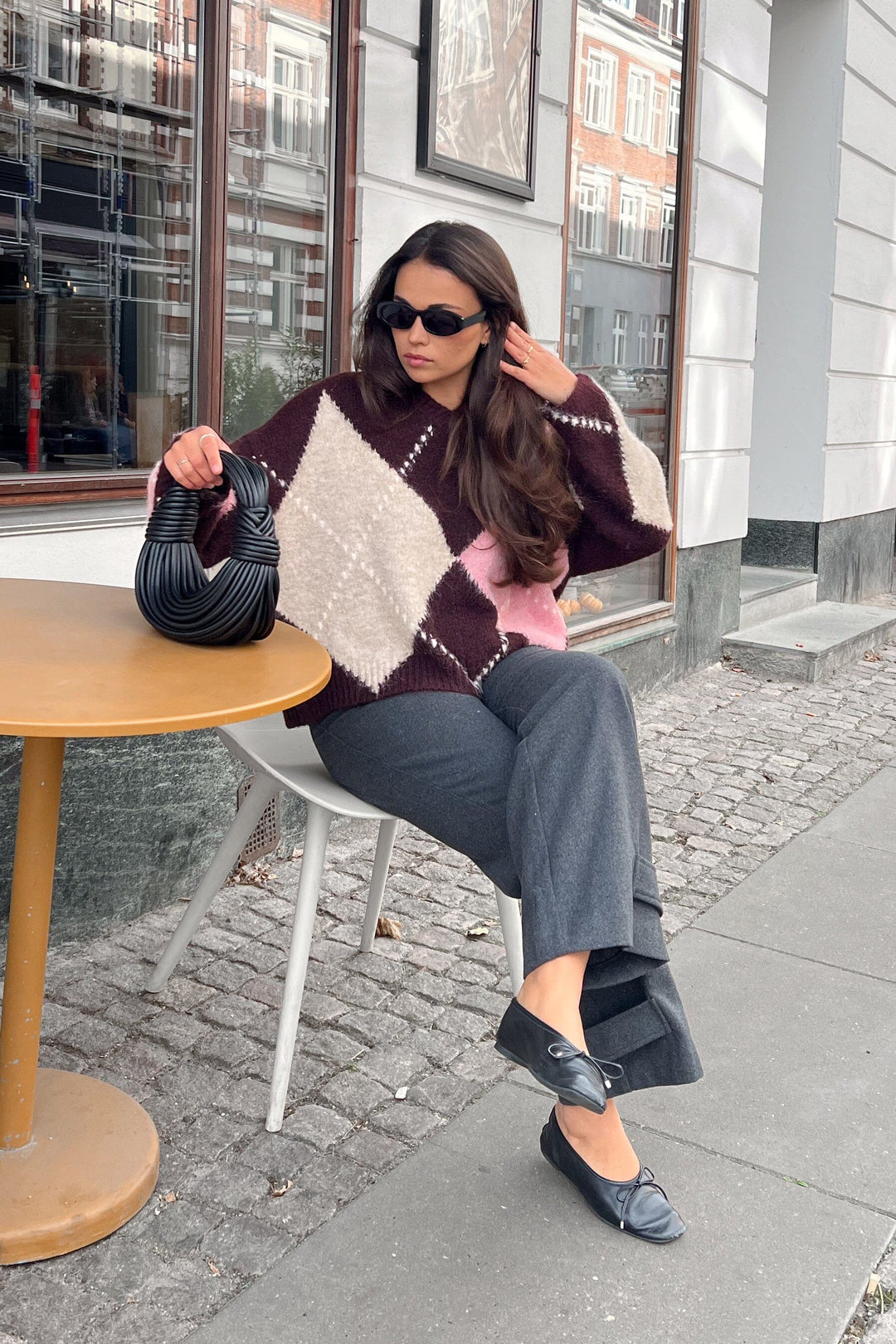 Noella - Lai Knit 14670001 - 1470 - Winetasting Mix Strikbluser 