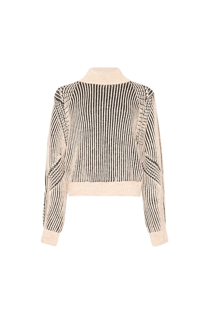 Noella - Lassie Knit 14370001 - 1402 - Black Offwhite