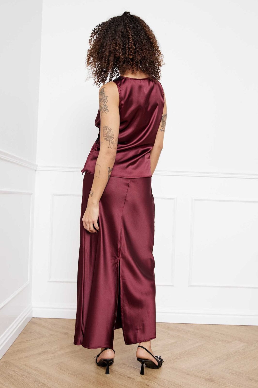 Noella - Laurentina Blouse 14050002 - 1355 - Dusty Mahogany Bluser 