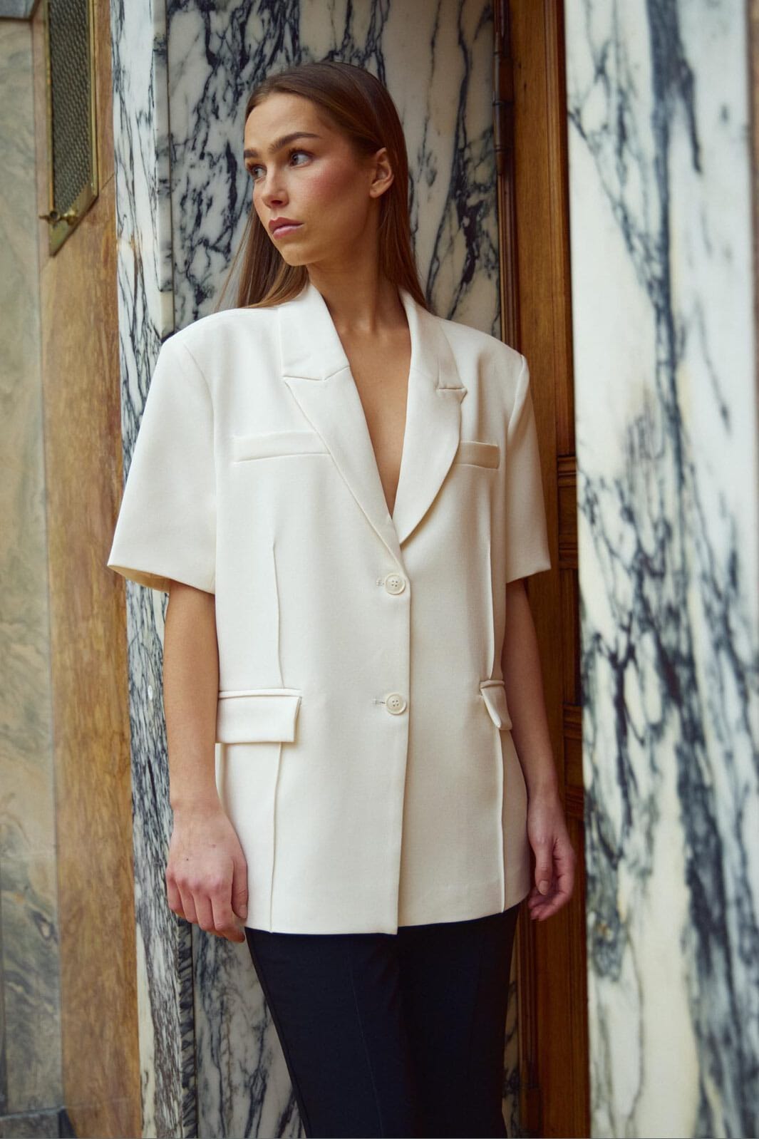 Noella - Leanne Blazer 13860003 - 028 - White