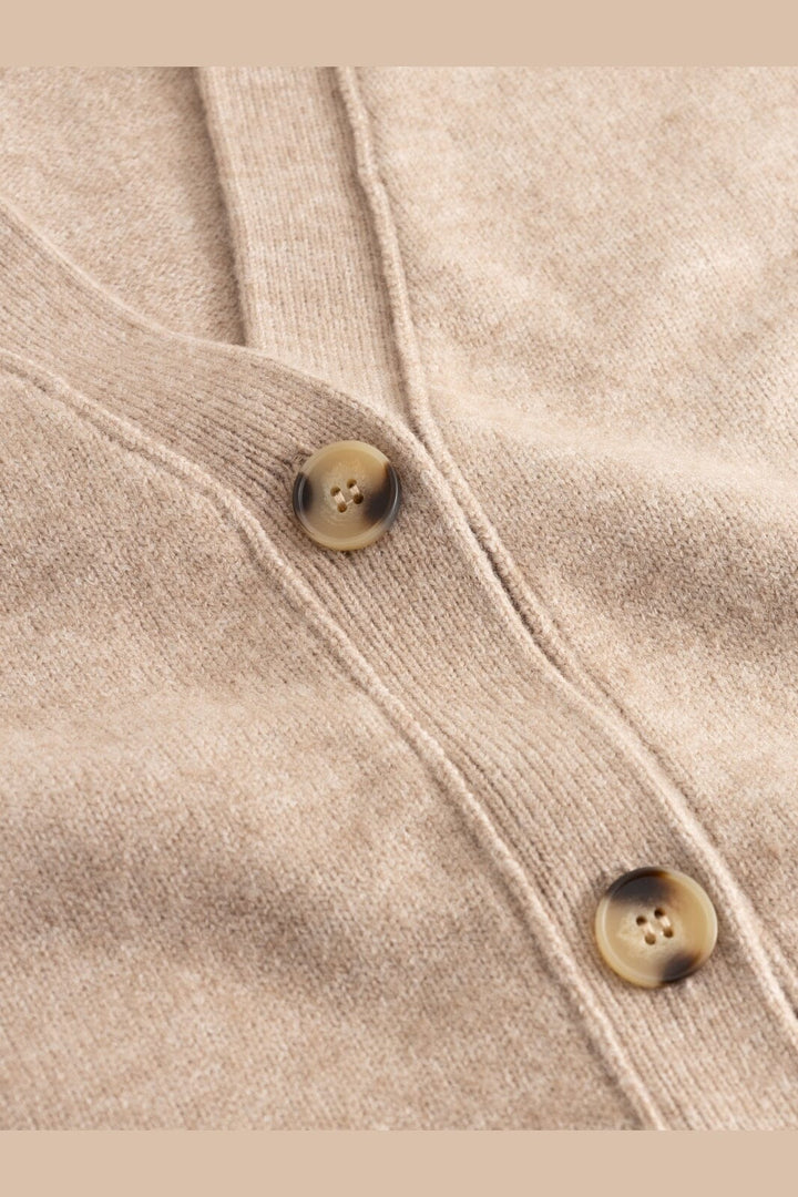 Noella - Lenyx Knit Cardigan 13770001 - 969 - Sand Melange