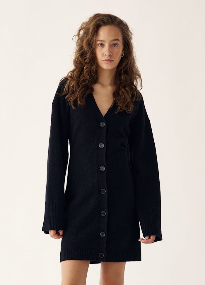 Noella - Lenyxanna Knit Dress 13770002 - 004 - Black Kjoler 