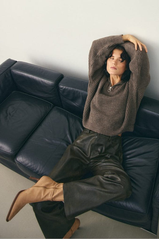 Noella - Leondra Pants 14260002 - 1396 - Worn Brown