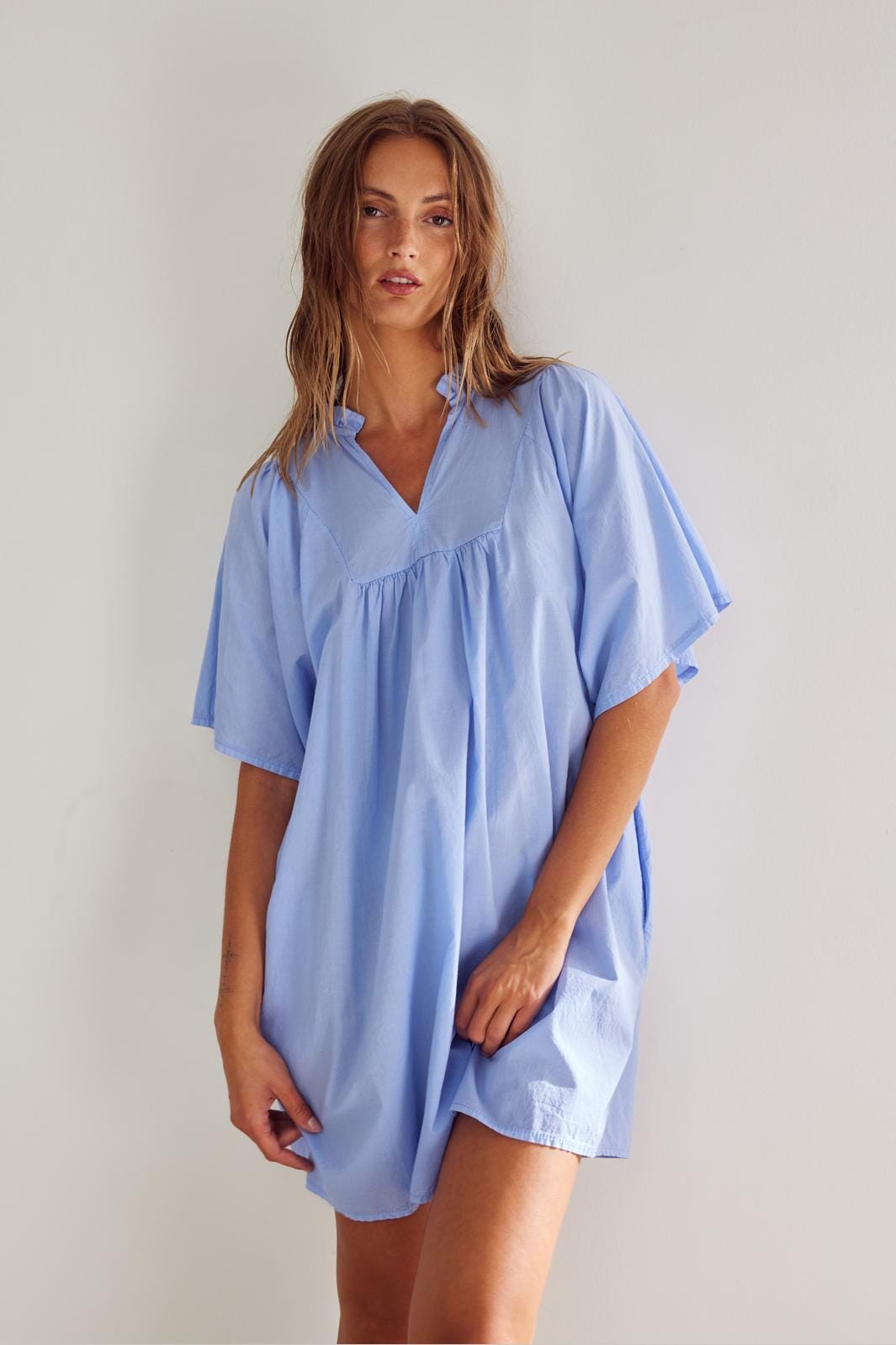 Noella - Leslie Dress 13040001 - 1311 Vista Blue