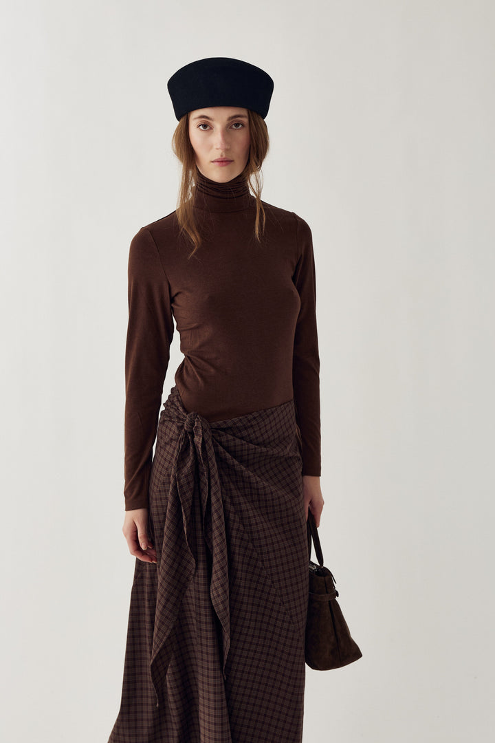 Noella - Libinette Top 14500001 - 674 - Chocolate Bluser 