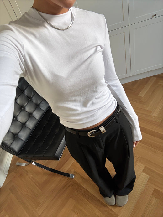 Noella - Lidie Ls Top 14090001 - 028 - White Bluser 