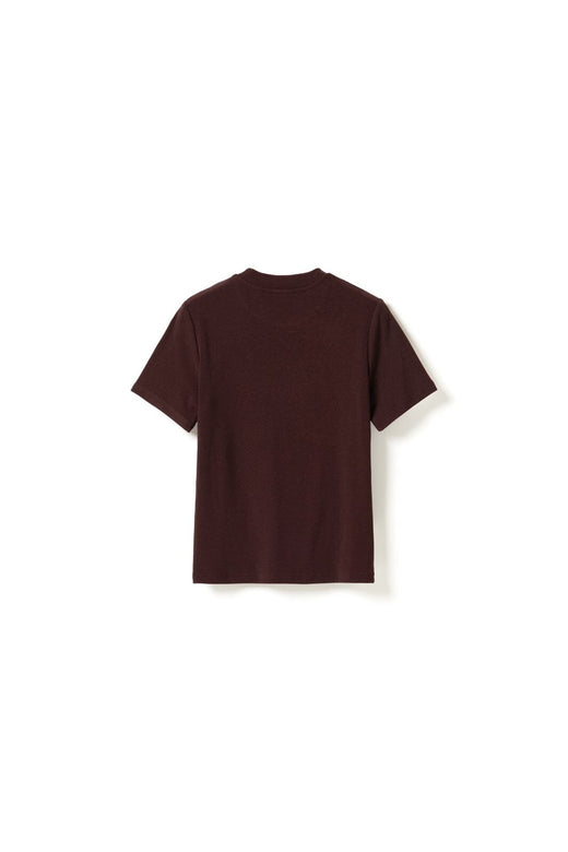 Noella - Lidie Ss Top 14090002 - 1496 - Burgundy Melange