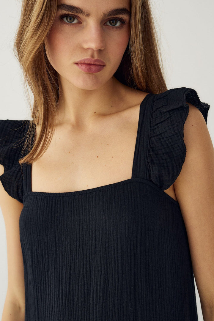 Noella - Lina Dress 13110002 - 004 - Black Kjoler 