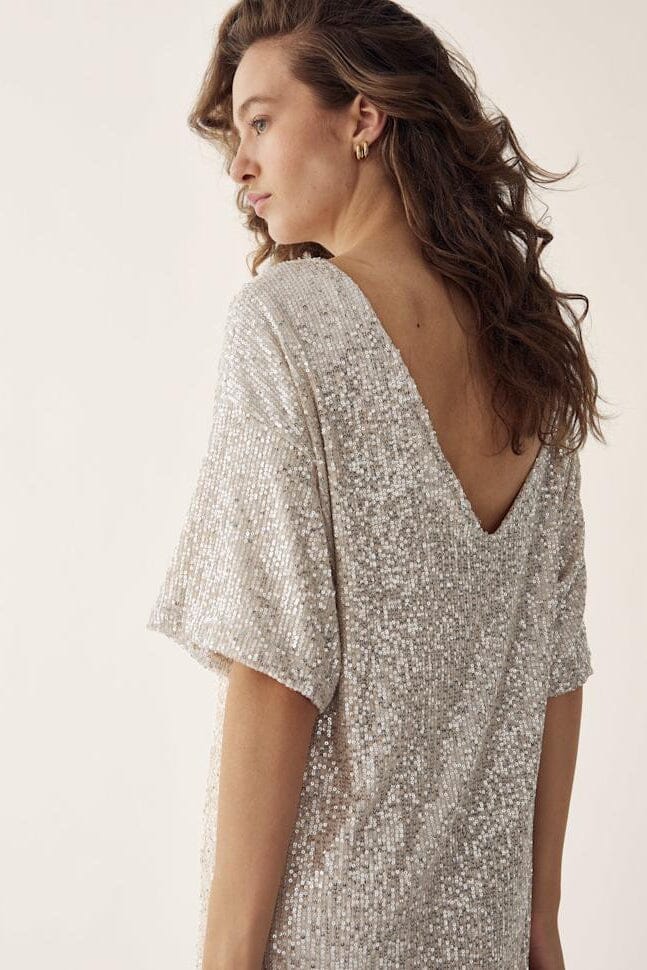 Noella - Lorah Dress 14320003 - 766 - Silver Kjoler 