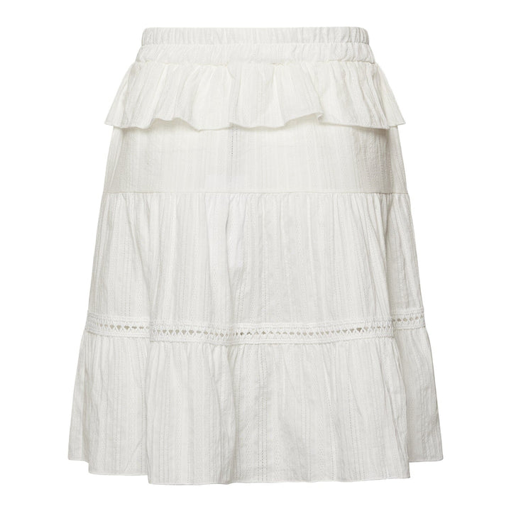 Noella - Lucca Skirt - 028 White Nederdele 
