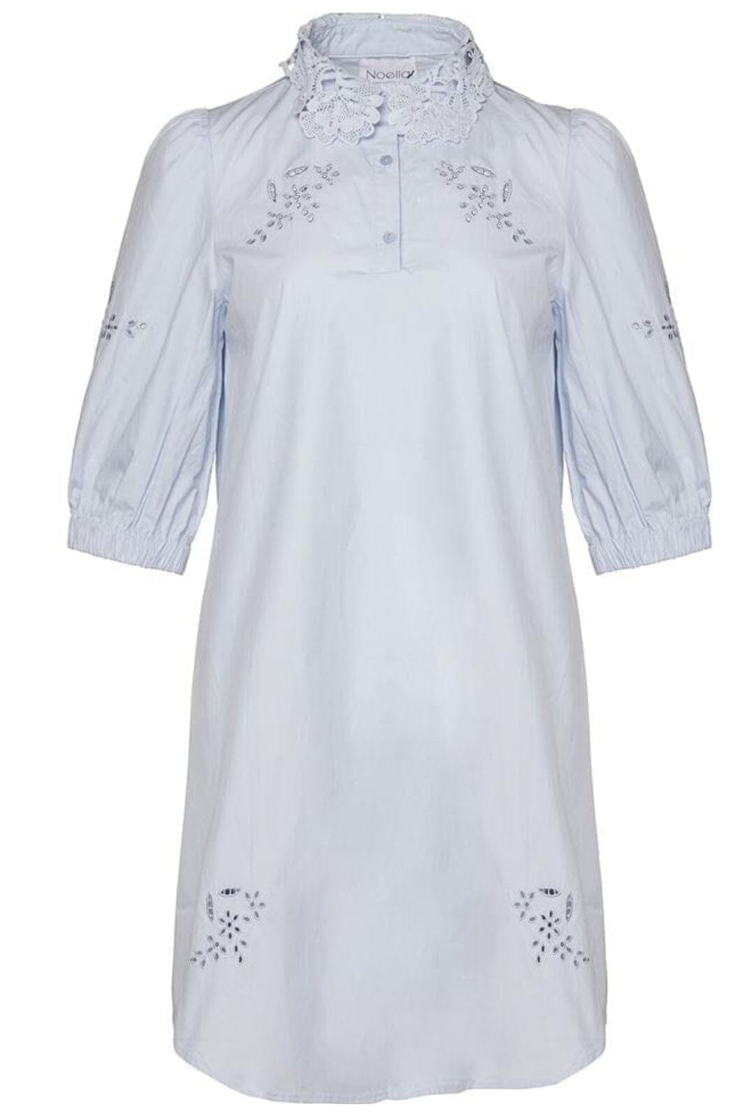 Noella - Lucille Dress Cotton - dress Lightblue Kjoler 