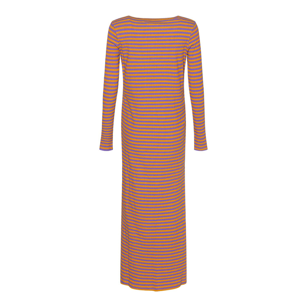 Noella - Luelle Dress Ls - 500 Lilac/Orange Kjoler 