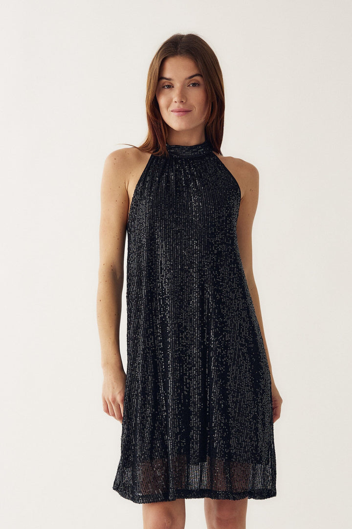 Noella - Luvena Dress 14320002 - 004 - Black Kjoler 