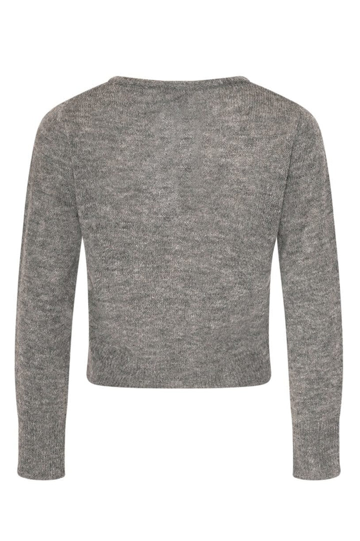 Noella - Lya Knit Cardigan 13980002 - 019 - Dark Grey Melange