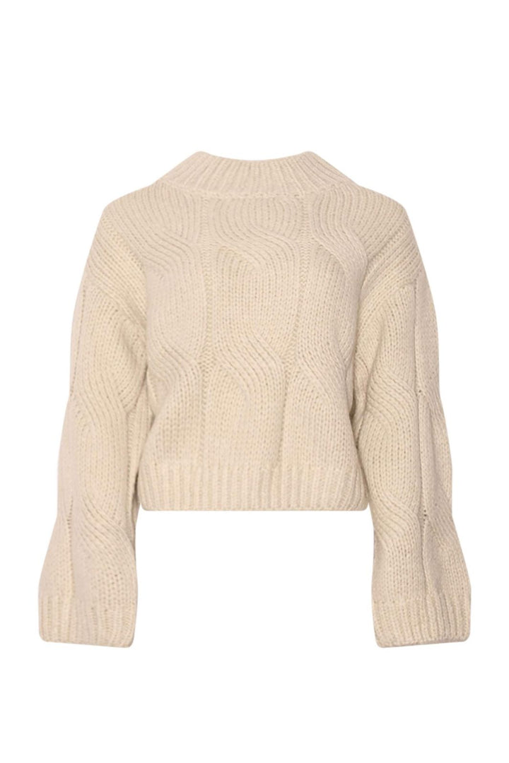 Noella - Lynx Knit 13780001 - 974 - Ivory Strikbluser 