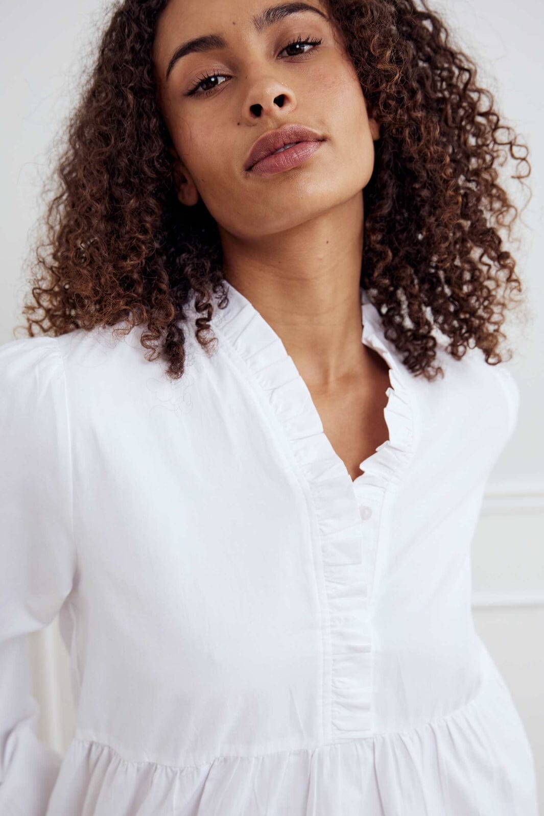 Noella - Matti Blouse 13820002 - 028 - White Bluser 
