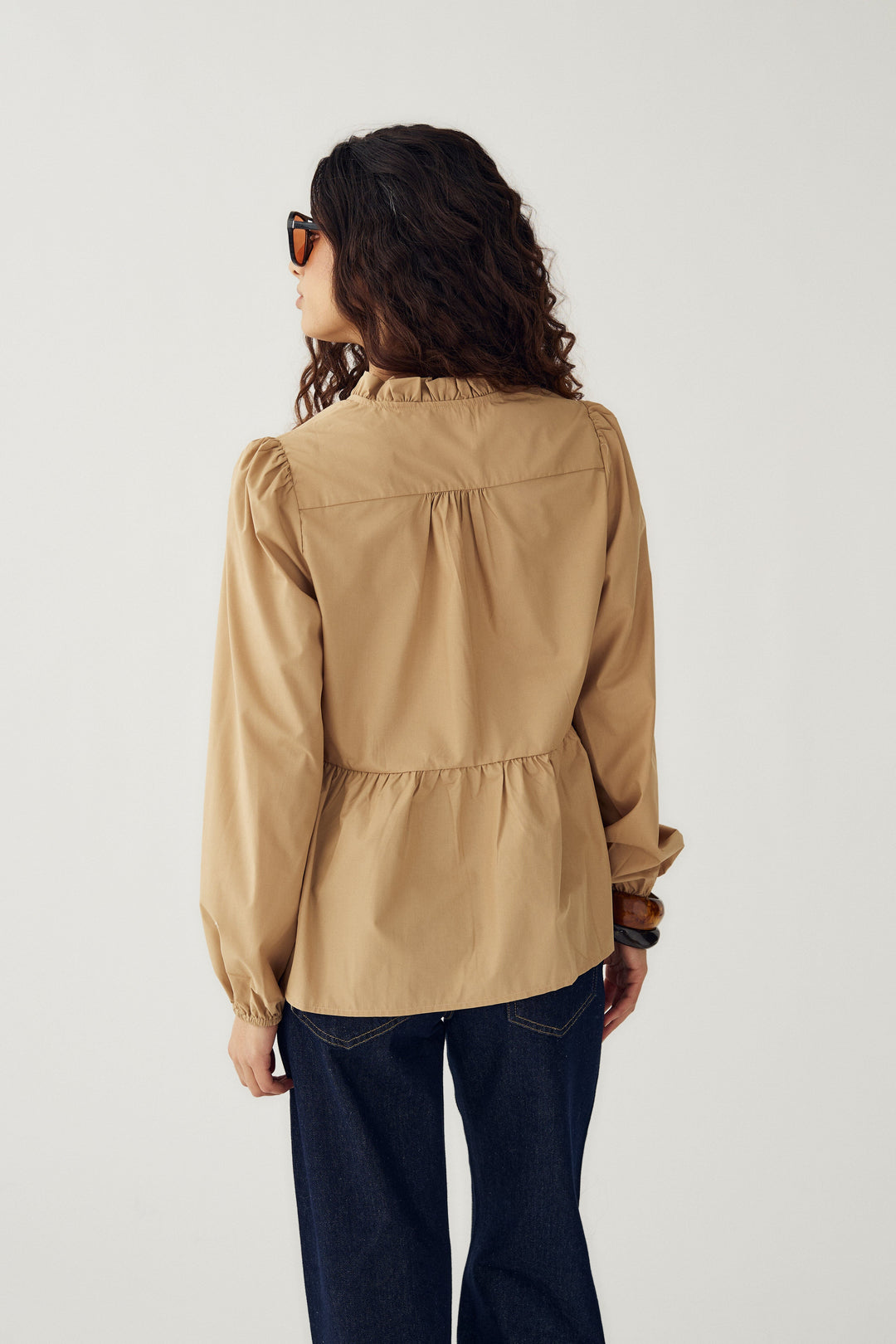 Noella - Matti Blouse 14540005 - 021 - Sand Bluser 