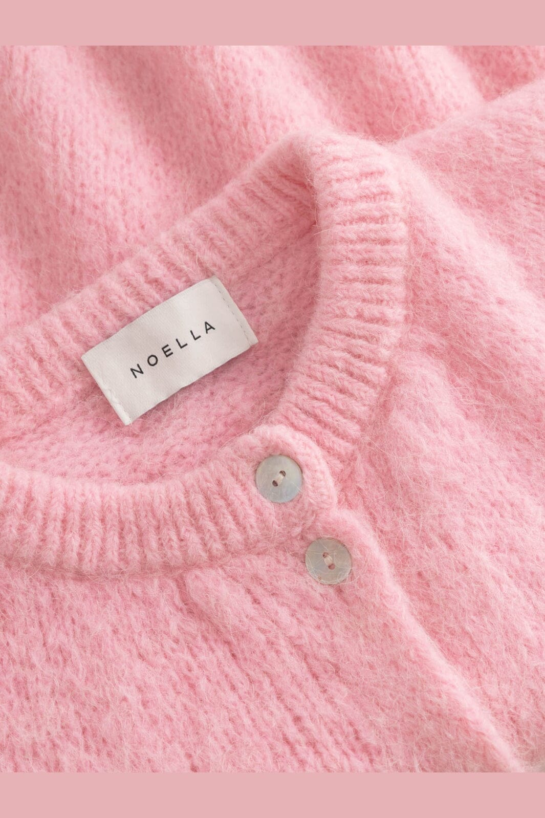 Noella - N-Kae Ss Knit Cardigan 15950003 - 1460 - Blush Pink