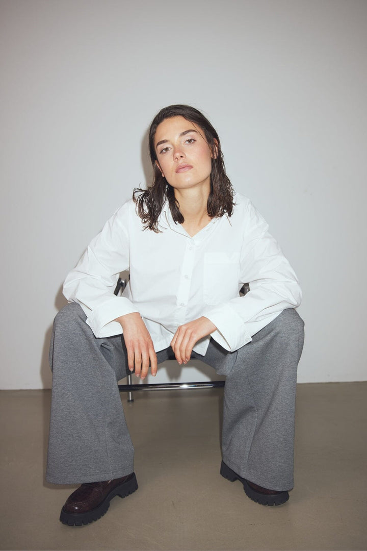 Noella - N-Kameron Pants 14940001 - 972 - Medium Grey Mel.