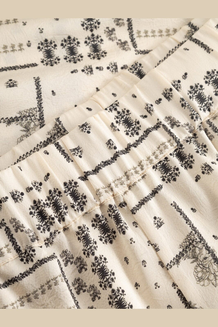 Noella - N-Kameron Pants 15160002 - 1434 - Dolly Ivory Print