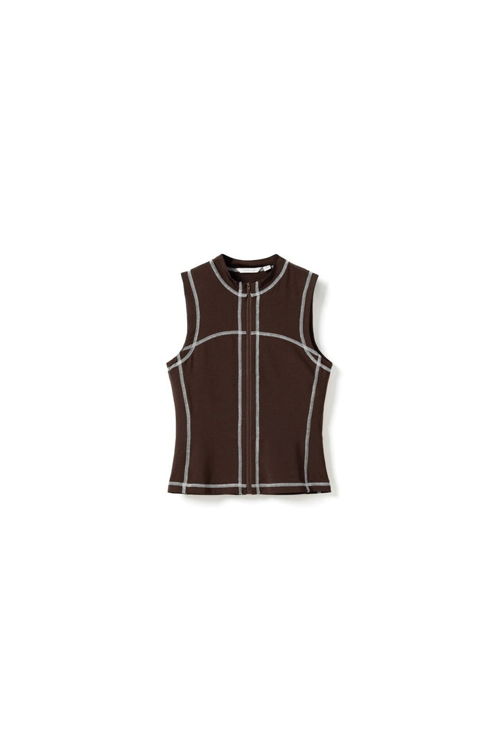 Noella - N-Karishenna Top 10580013 - 674 - Chocolate