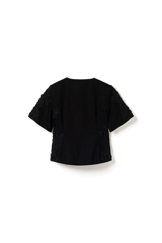 Noella - N-Kasaundra Lace Blazer 17270002 - 004 - Black