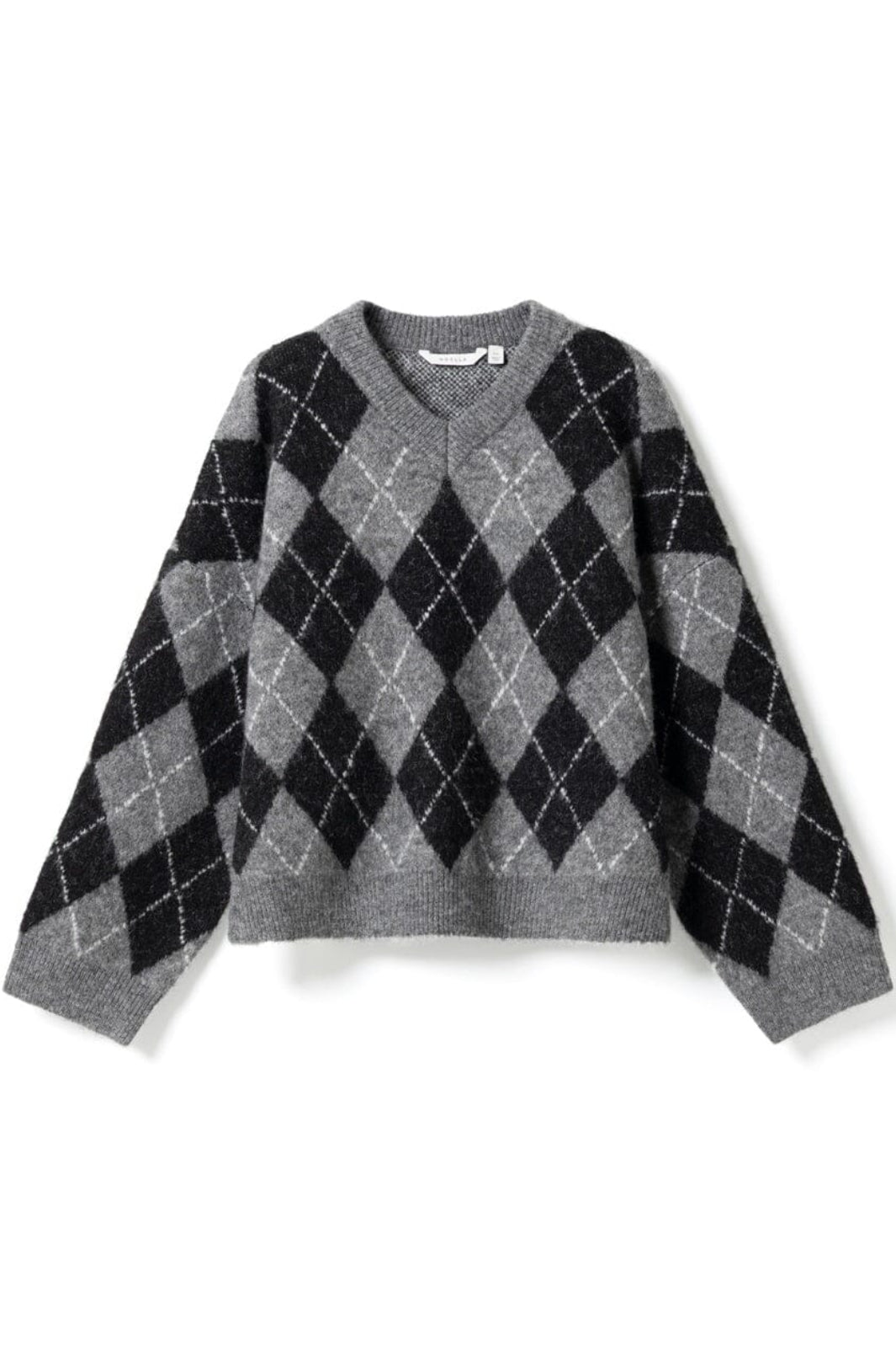 Noella - N-Lai Knit 16100003 - 1521 - Black Grey Mix
