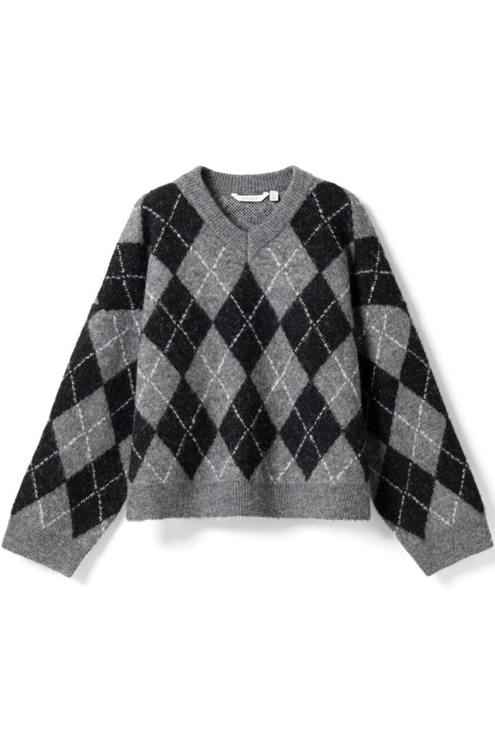 Noella - N-Lai Knit 16100003 - 1521 - Black Grey Mix