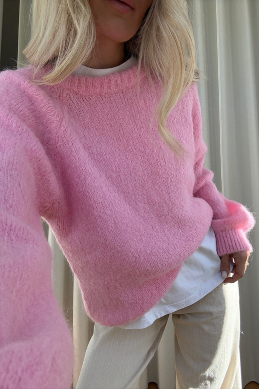 Noella - N-Latora Knit 15950002 - 1460 - Blush Pink Strikbluser 