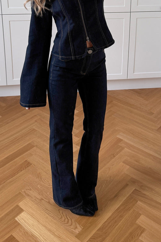 Noella - N-Lavella Jeans 15080002 - 1360 - Blue Unwashed Jeans 