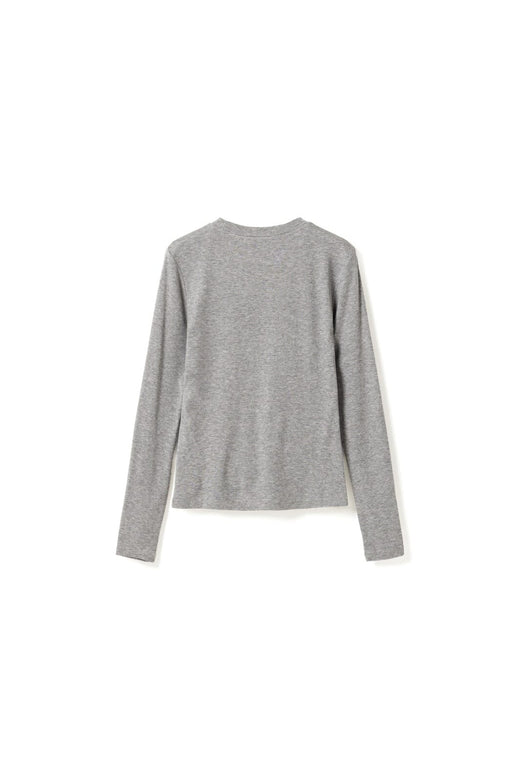 Noella - N-Lidie Ls Top 17000001 - 972 - Medium Grey Mel.