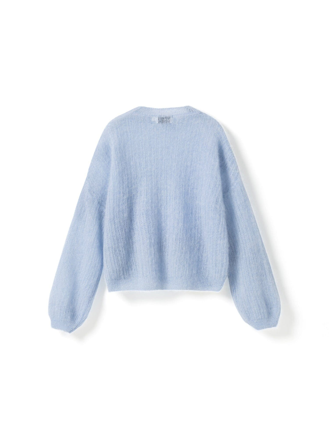 Noella - N-Lillee Knit 17030001 - 016 - Light Blue Strikbluser 