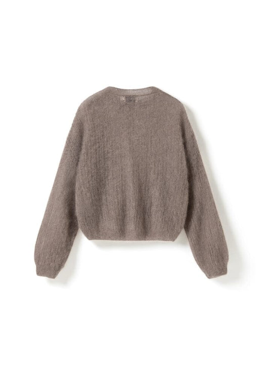 Noella - N-Lillee Knit 17030001 - 1438M/L - Timber Wolf Strikbluser 