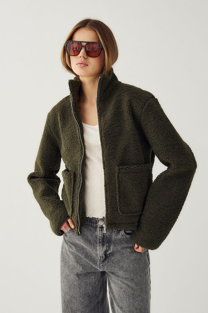 Noella - N-Madi Jacket 15940001 - 1364 - Military Green Jakker 