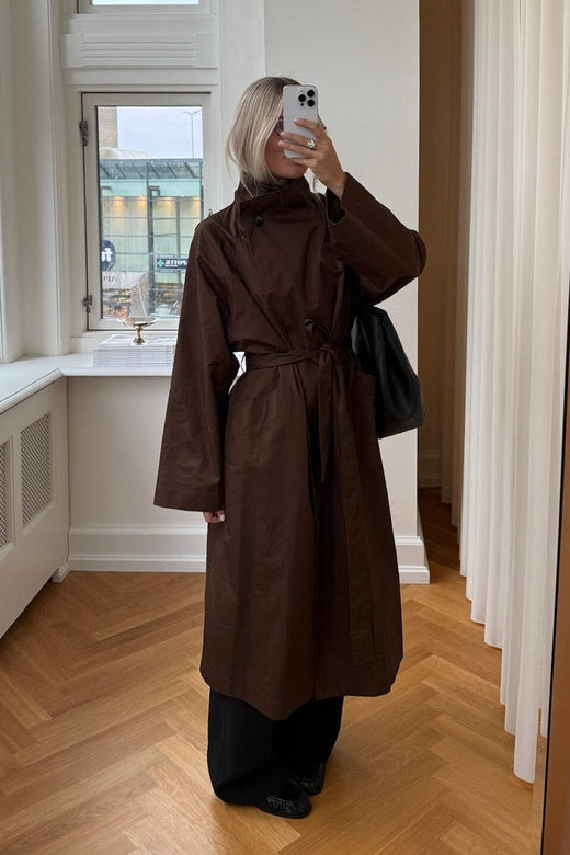 Noella - N-Makenzie Coat 12690025 - 674 - Chocolate Jakker 