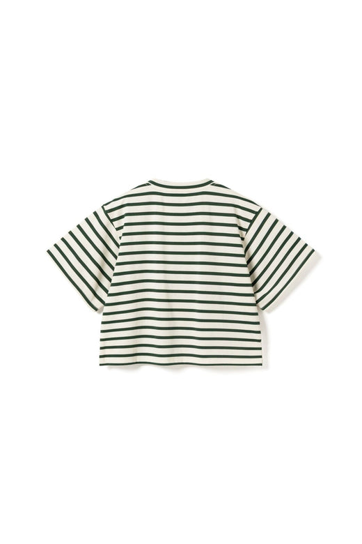 Noella - N-Maple T-Shirt 17260002 - 451 - Eton Ivory Green Stripe