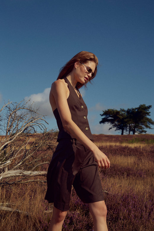 Noella - N-Marcel Jorts 12700033 - 674 - Chocolate Shorts 