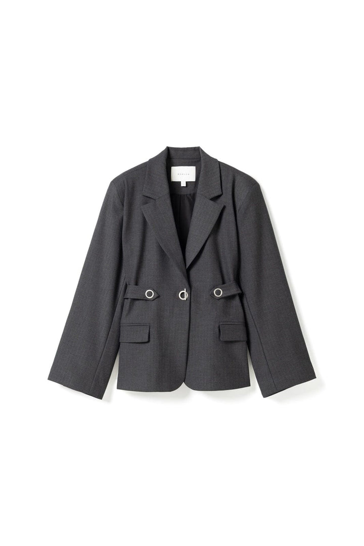 Noella - N-Marice Blazer 16150003 - 1487 - Grey Herringbone